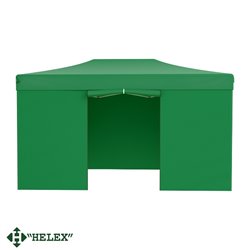 Тент-шатер быстросборный Helex 24336 4,5х3x3м полиэстер зеленый