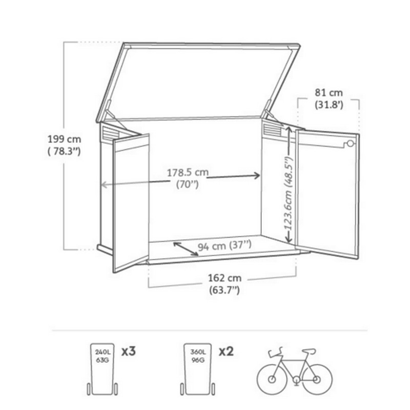 Ящик-шкаф Гранд (Grande Store) 2020 л.